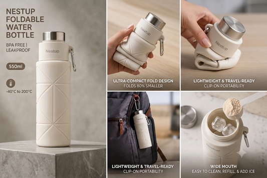 Nestup™ Silicone Foldable Water Bottle