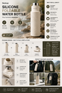 Nestup™ Silicone Foldable Water Bottle