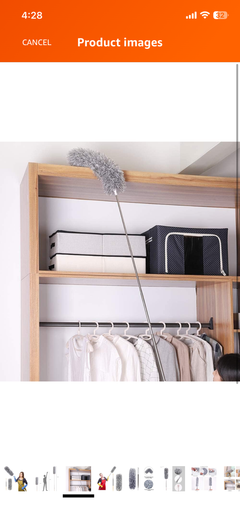 NESTUP FlexiClean™ Microfiber Dusting Duster – Extendable & Bendable Cleaning Brush