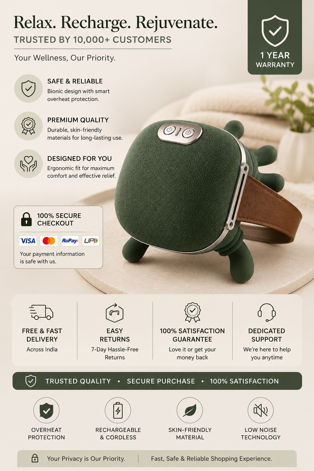 Bionic Heated Neck Massager