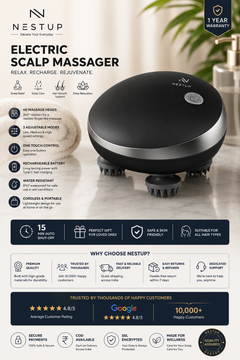 Nestup™ 4D Electric Scalp Massager