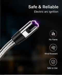 NESTUP FlexiSpark™ Rechargeable Gas Lighter
