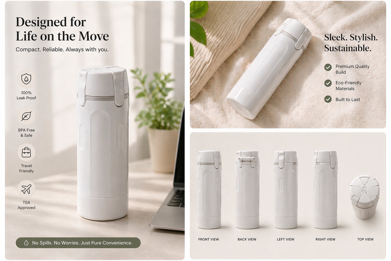 PackEase™ 4-in-1 Travel Essential
