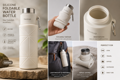 Nestup™ Silicone Foldable Water Bottle