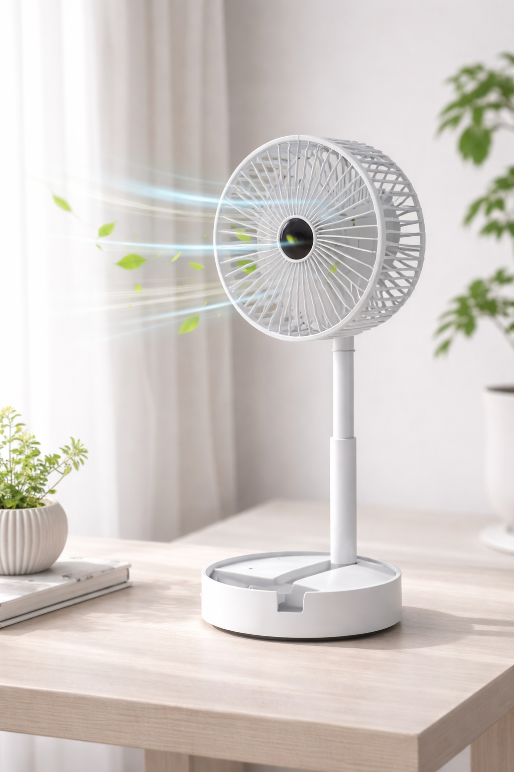 Compact Portable USB Desk Fan