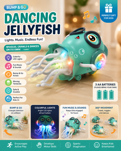 Nestup™ Dancing Jellyfish — Interactive Moving Toy for Kids