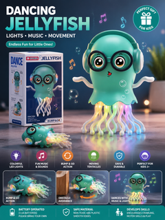 Nestup™ Dancing Jellyfish — Interactive Moving Toy for Kids