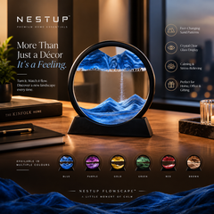 NESTUP FlowScape™ — 3D Moving Sand Art Display